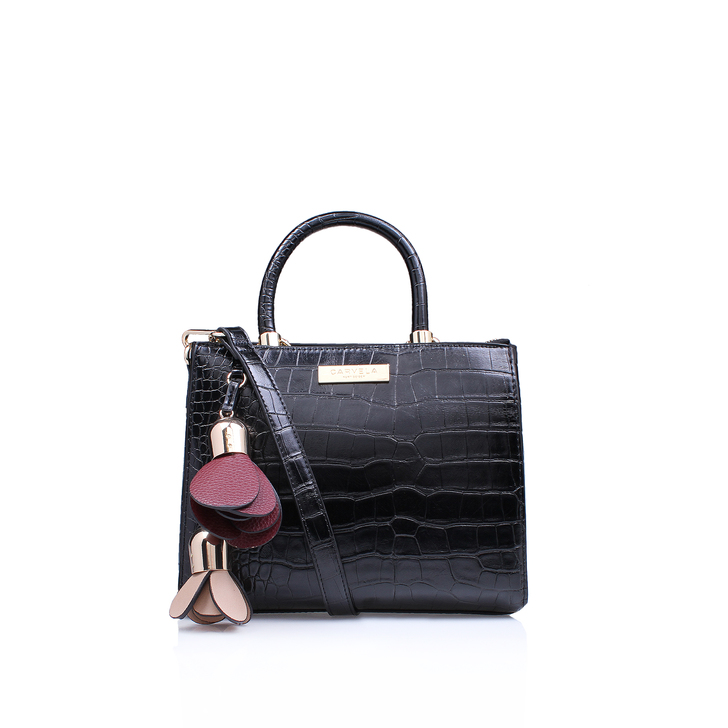 Rebecca Mini Tote Bag Black Tote Bag By Carvela | Kurt Geiger