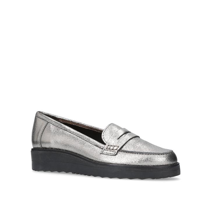 carvela platform loafers