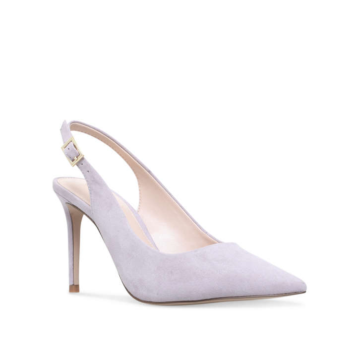 Alexander Grey Mid Heel Court Shoes By 
