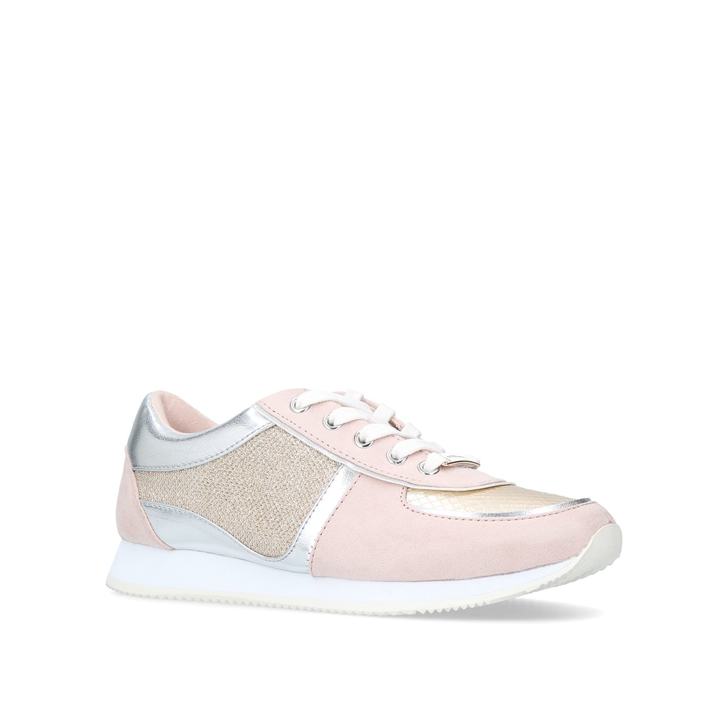 rose gold carvela trainers cheap online