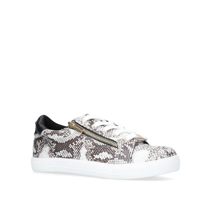 carvela snakeskin trainers