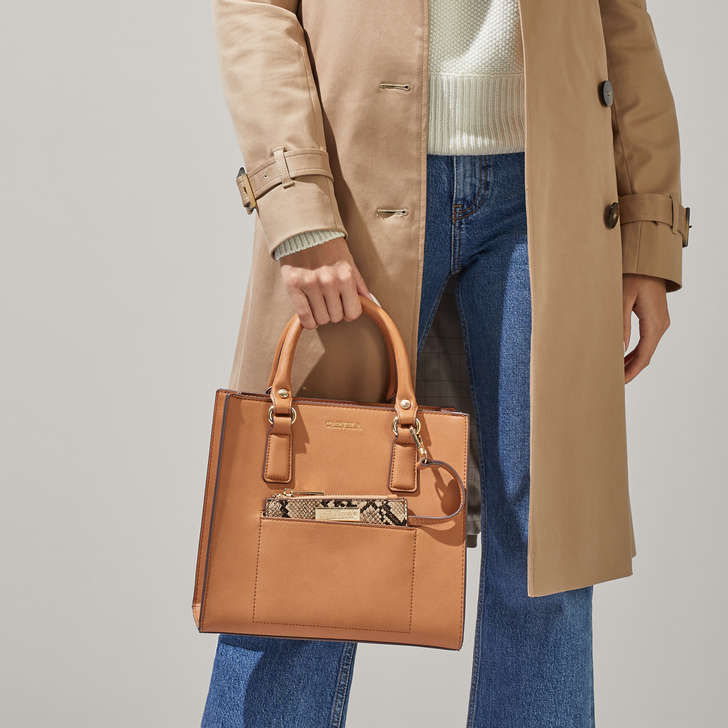 Kurt Geiger Carvela Simba Bag Carvela Grey Tote Bag Top