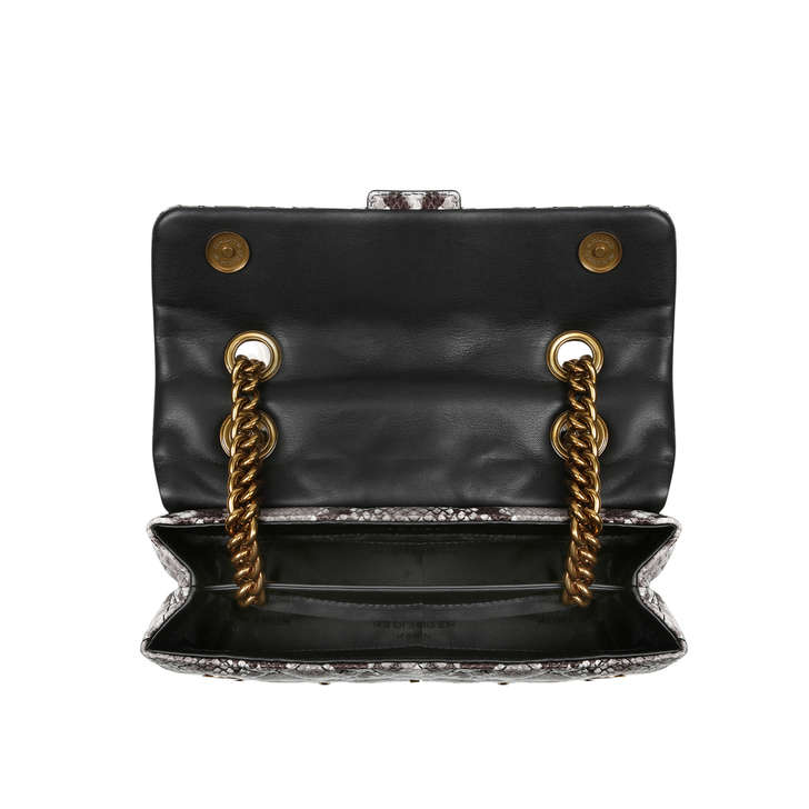 kurt geiger snake print bolsa
