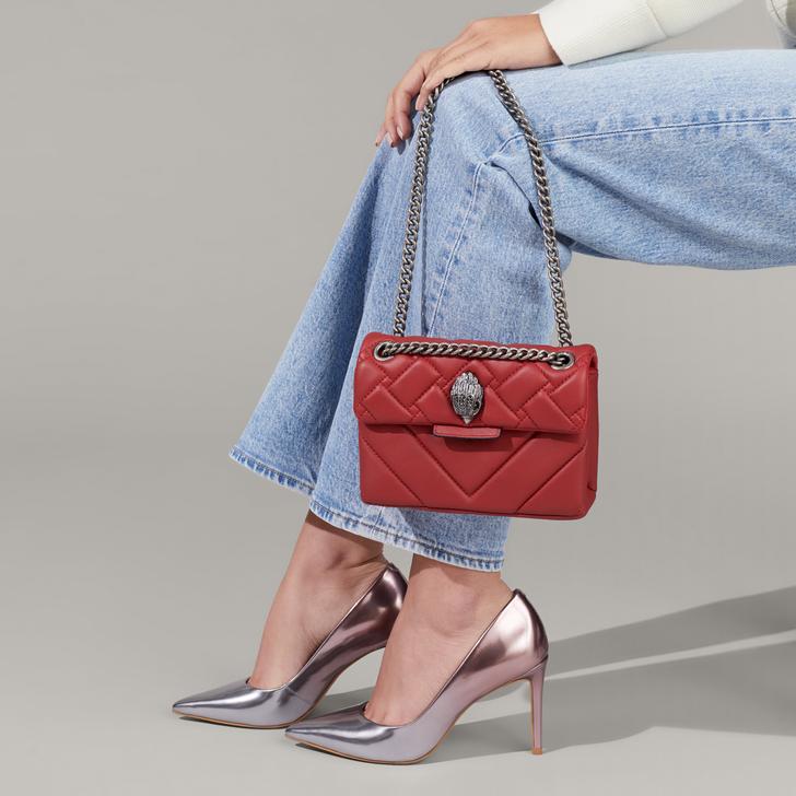 kurt geiger bag red