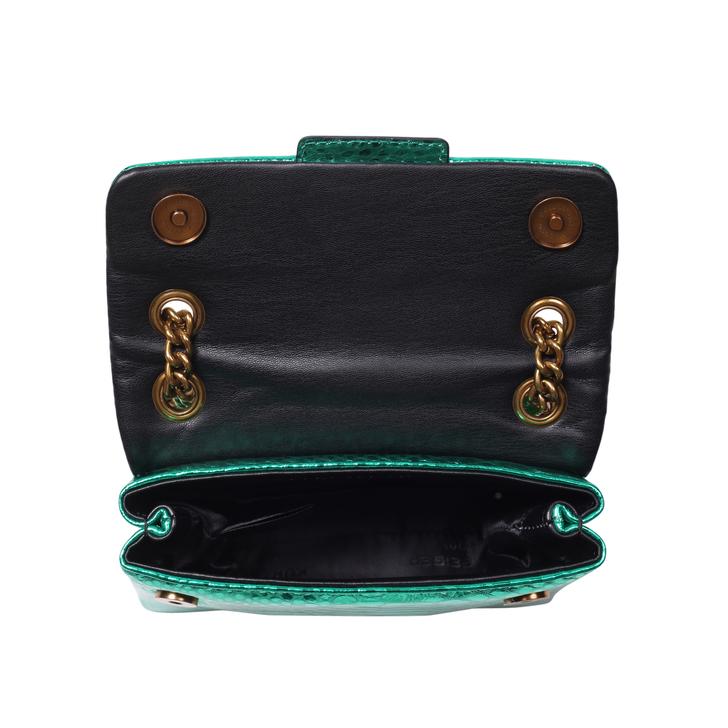 kurt geiger snake print bolsa