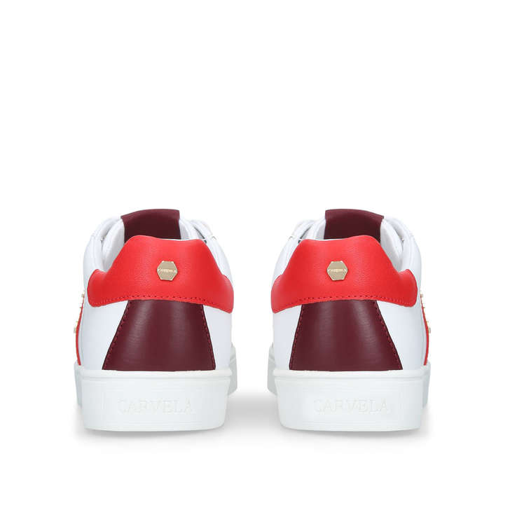 Lisa White Low Top Trainers By Carvela 