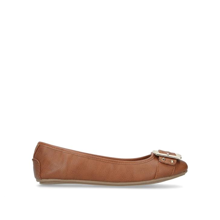 Mission Tan Ballerina Shoes By Carvela 