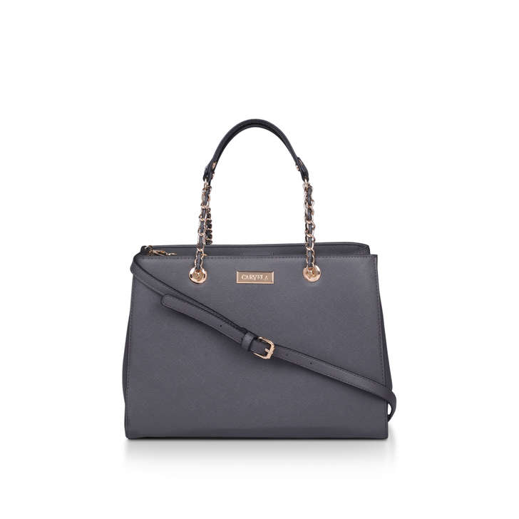 carvela handbag grey