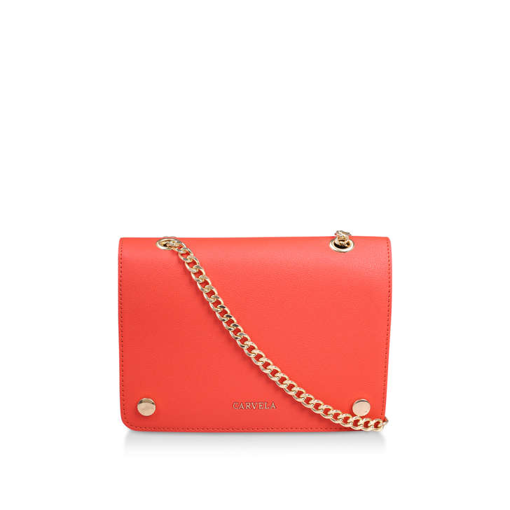 carvela rhona chain handle shoulder bag