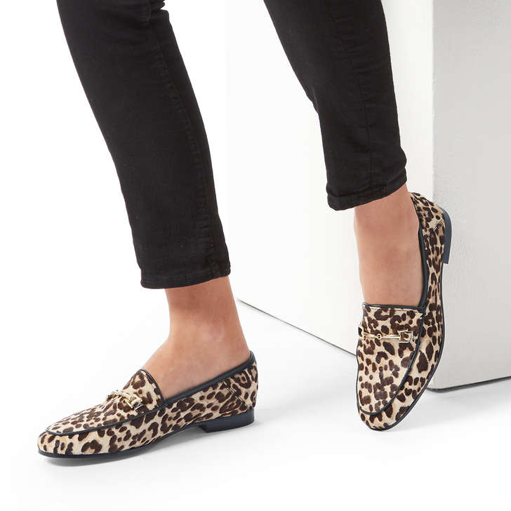 leopard print loafers australia