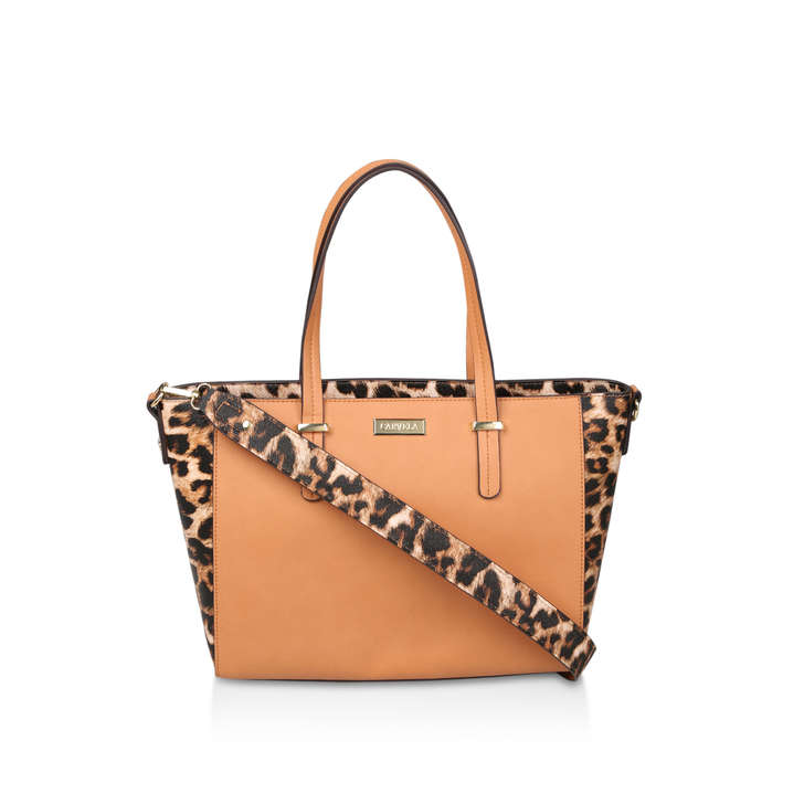 carvela leopard print bag