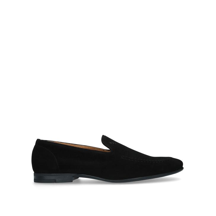 suede slip on loafers