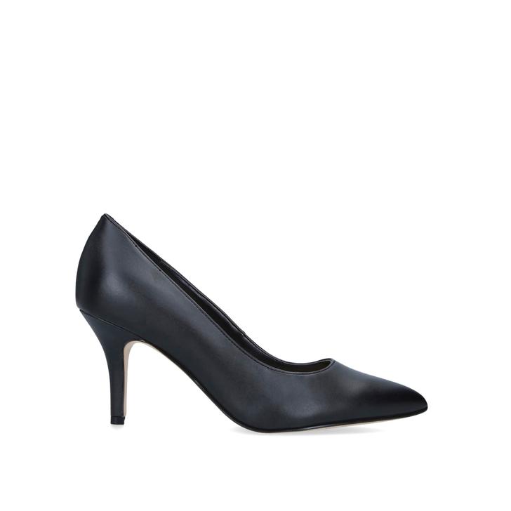 nine west court shoes black