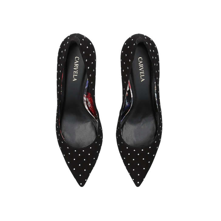 carvela studded heels