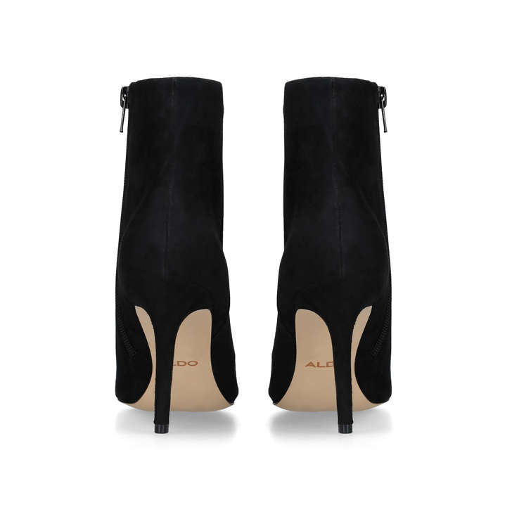 Weima Black Suede Ankle Boots By Aldo 