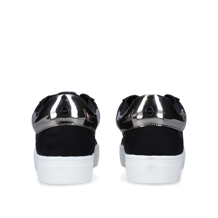 Judd Black Embellished Low Top Trainers 