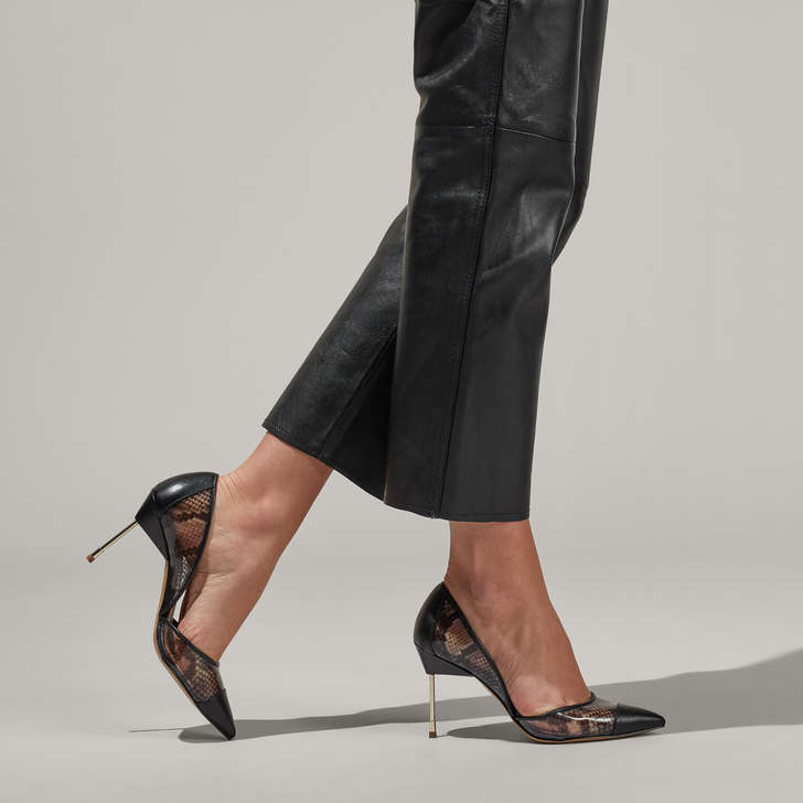 kurt geiger bond black suede