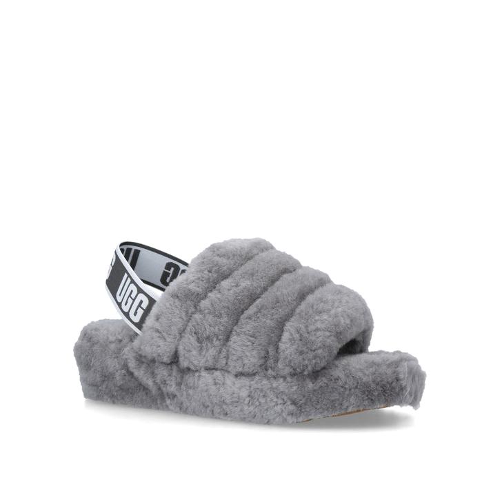 grey ugg slide slippers