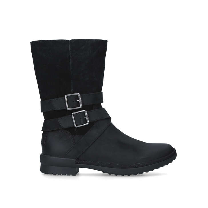 LORNA BOOT Black Calf Boots by UGG 