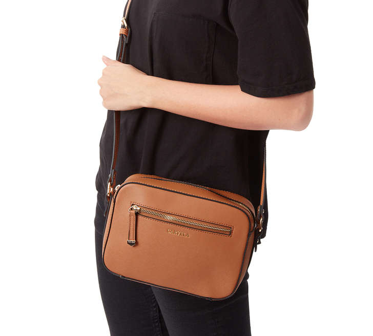 carvela tan cross body bag