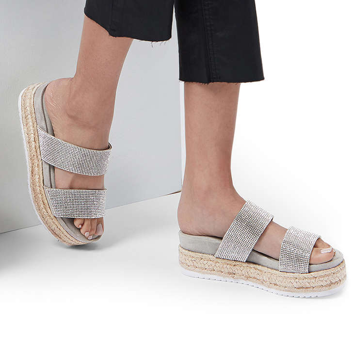 carvela grey sandals
