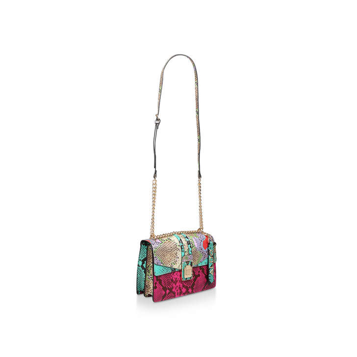 multi coloured cross body bag