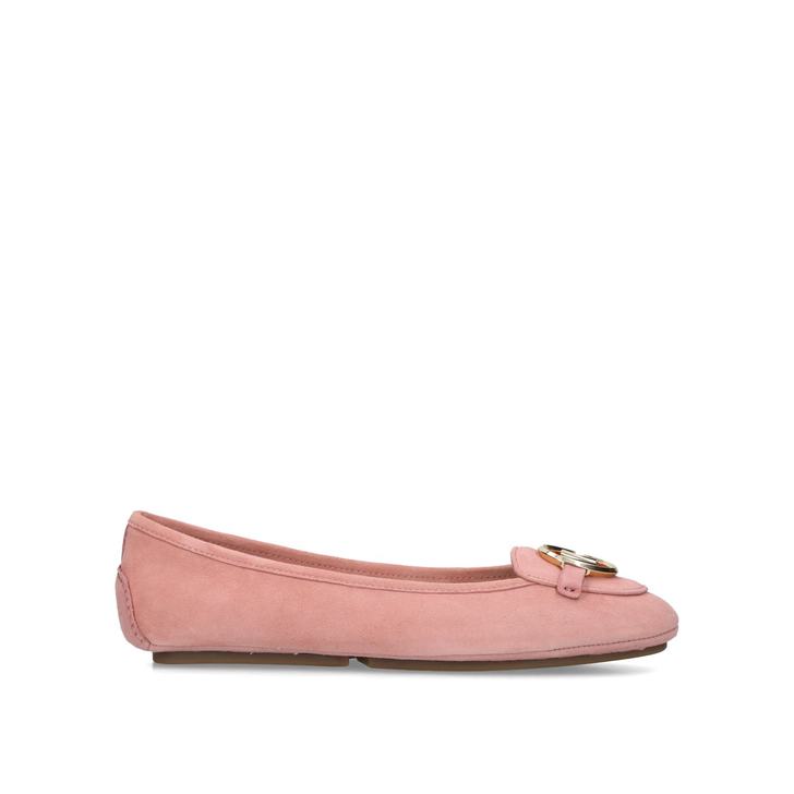 michael kors pink suede shoes