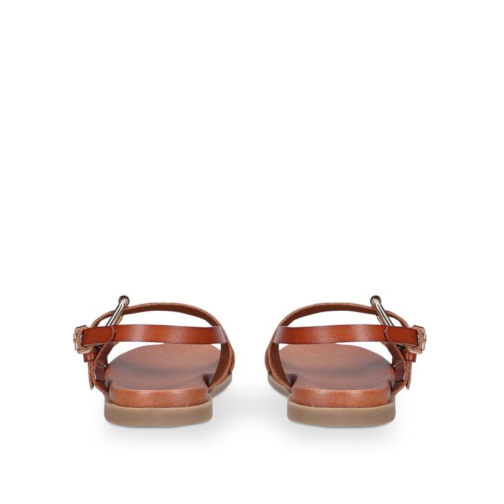Berlin Tan Strappy Sandals By Carvela 