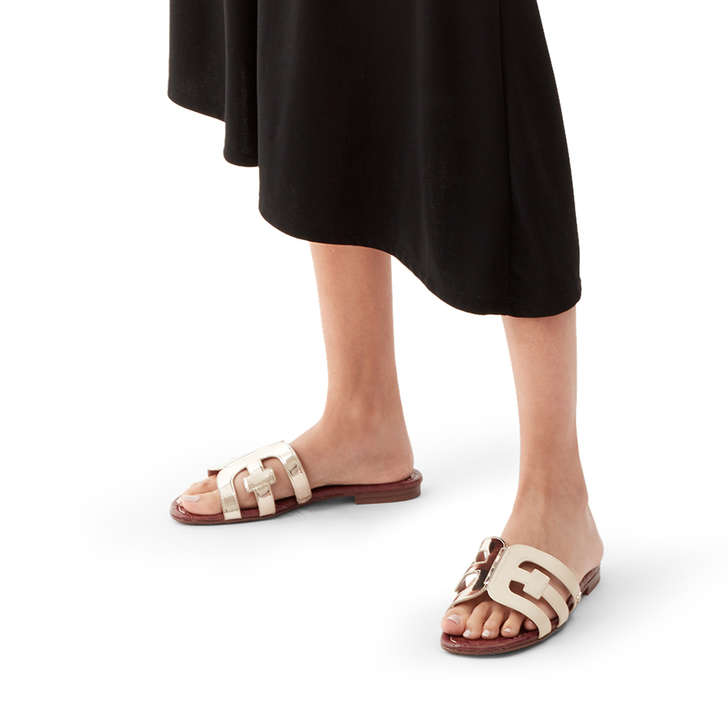 bronze flats