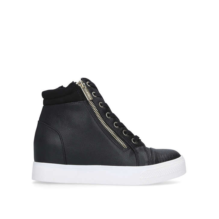 carvela high top trainers