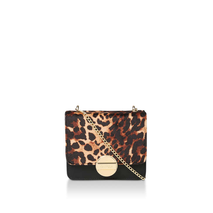 carvela leopard print bag