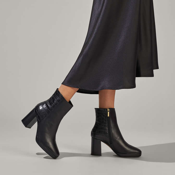 carvela black ankle boots