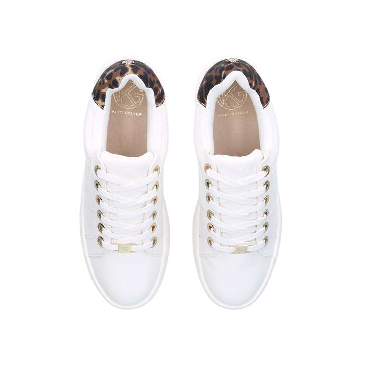 kurt geiger laney trainers leopard print