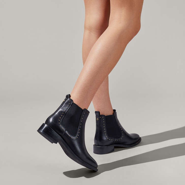 Thank Black Studded Chelsea Boots By 