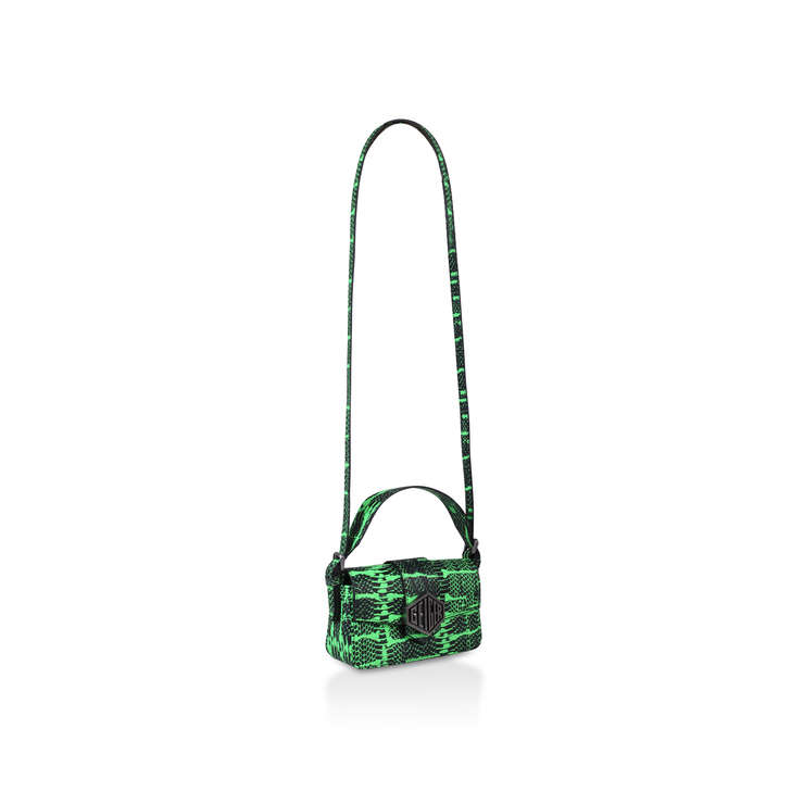 kurt geiger snake print bolsa