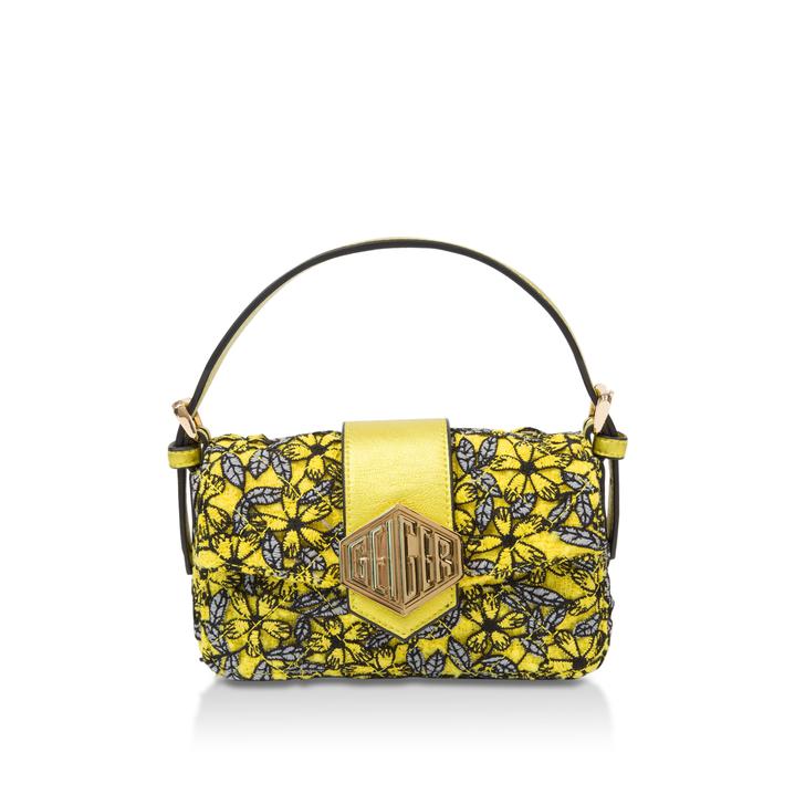 Geiger 20 Mini Bag Yellow Floral Mini Bag By Kurt Geiger London | Kurt ...