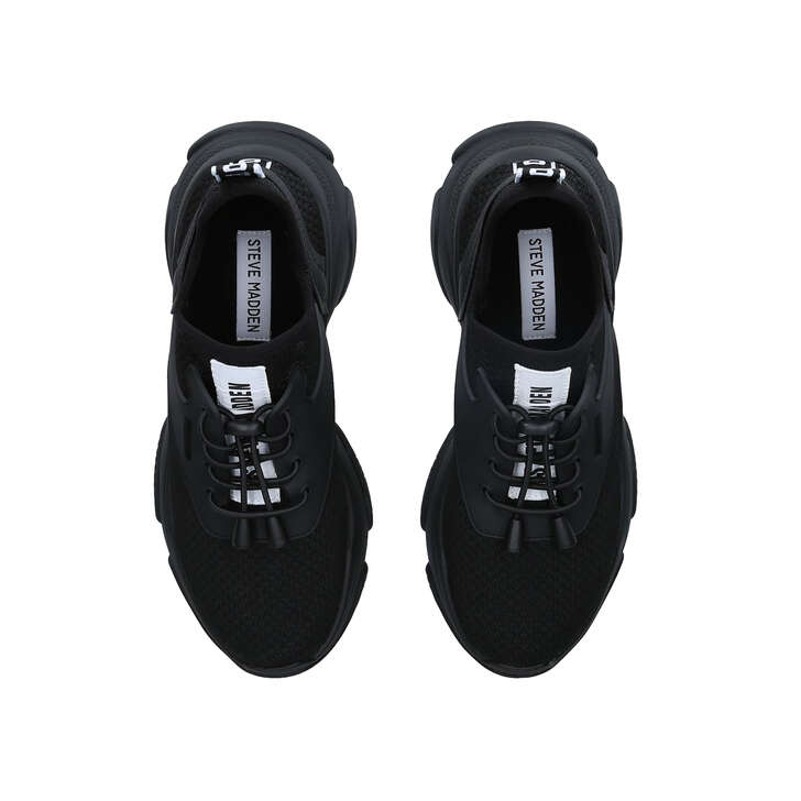 steve madden match trainers black