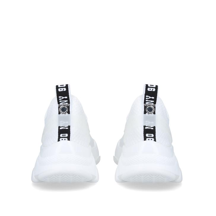 steve madden white match trainers
