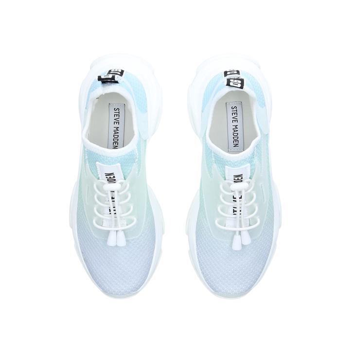 steve madden white match trainers