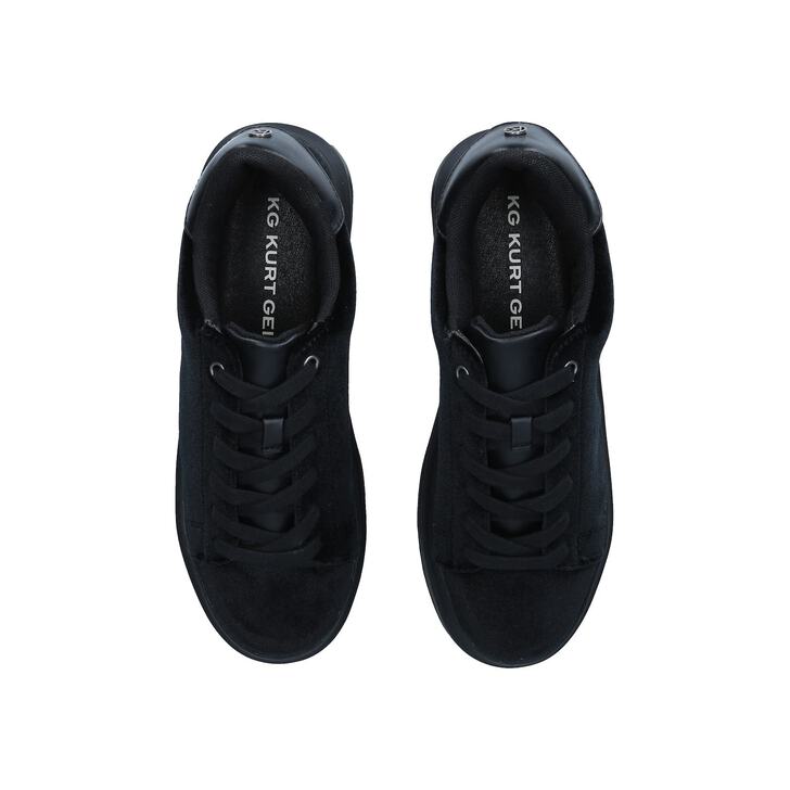 kurt geiger lucky trainers black