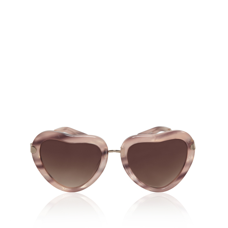 Heart Pink Combination AcetateKg Sunglass Handmade Kurt Debs luFc35TK1J