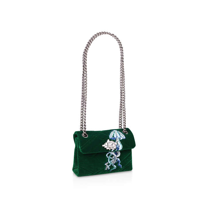 kurt geiger velvet bag