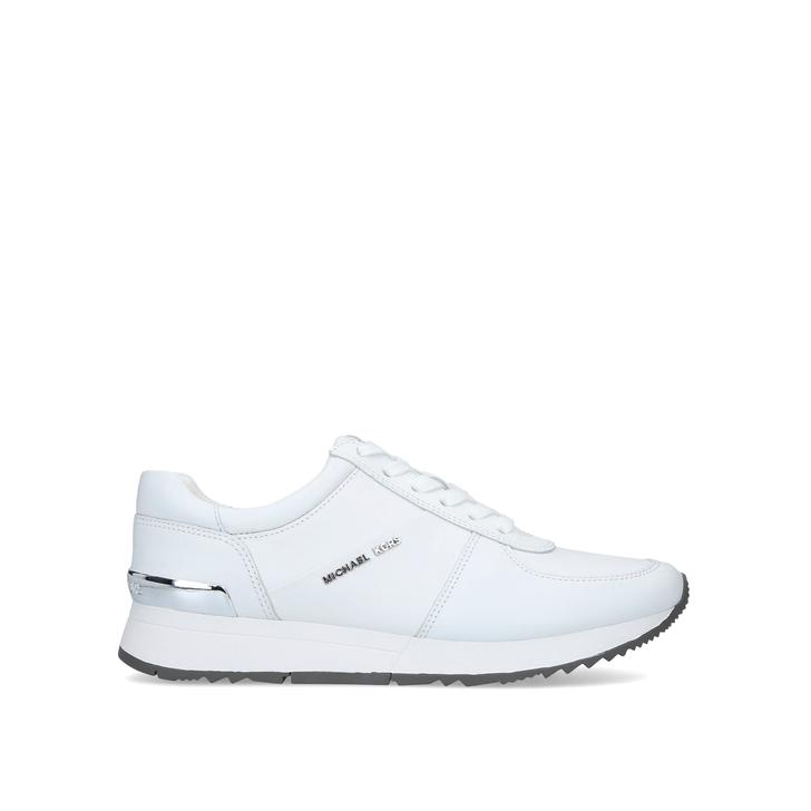 ALLIE TRAINER White Lace Up Trainers by 