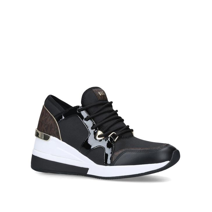michael michael kors liv bubble trainer sneakers