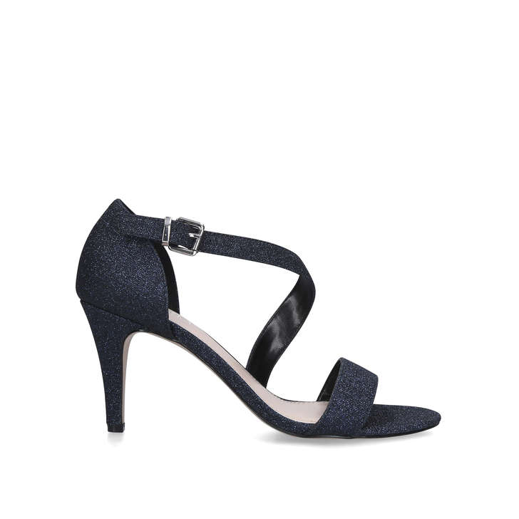 carvela navy heels