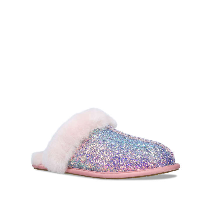 ugg slippers pink glitter