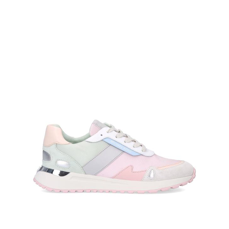 MONROE TRAINER Pink Lace Up Trainers by 