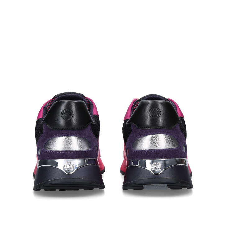 monroe mesh and leather trainer