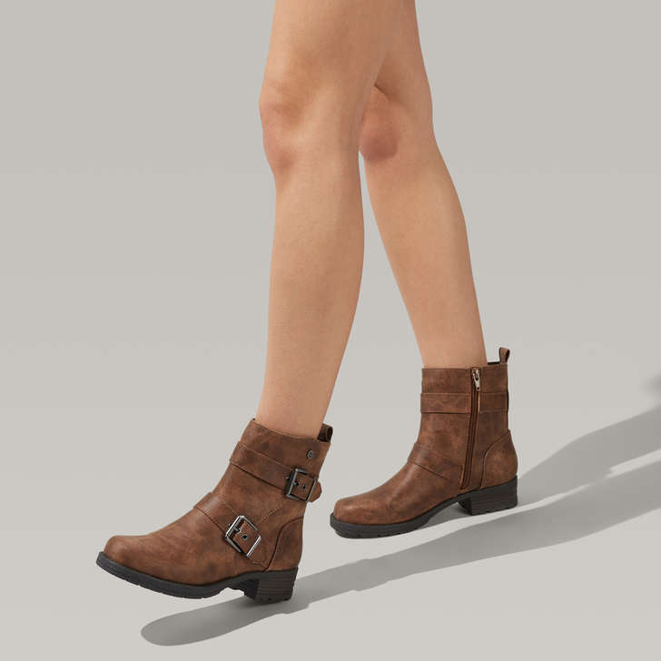 miss kg tan ankle boots