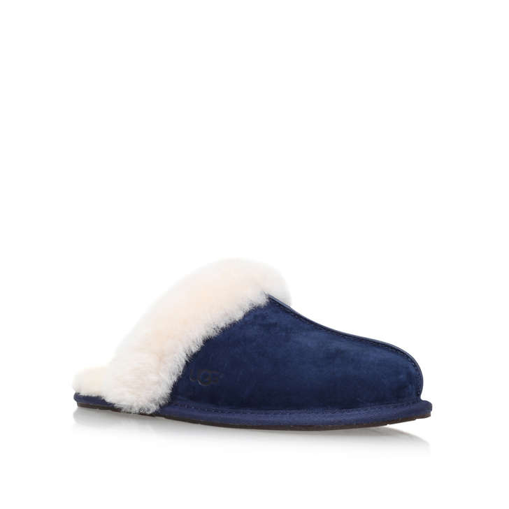 navy ugg slippers